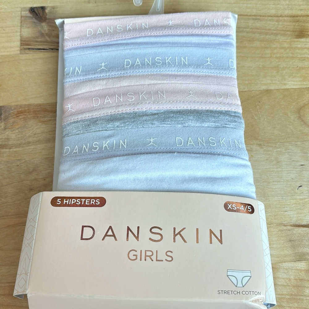 DANSKIN GIRL UNDERWEAR NWT